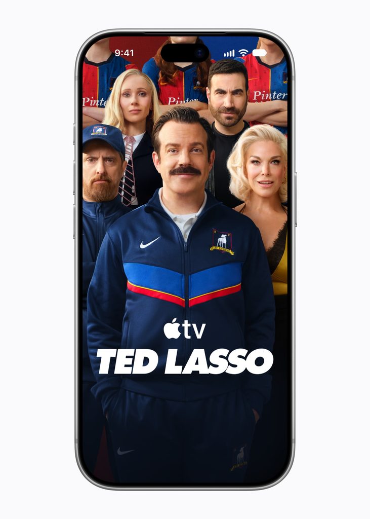 With iCloud+, subscribers can explore Apple TV and its award-winning programming, including Ted Lasso.